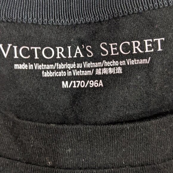 🧡 Victoria's Secret "Angel" Tee in Red Plaid with Rhinestones - Picture 2 of 4